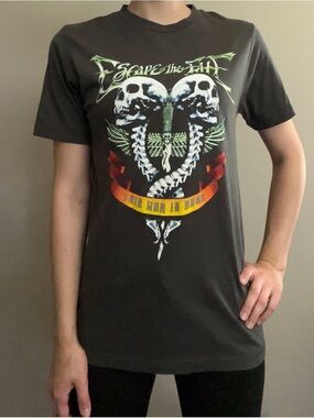 RARE 2009 Escape The Fate “This War Is Ours” Band Graphic T-Shirt, Hot Topic - S